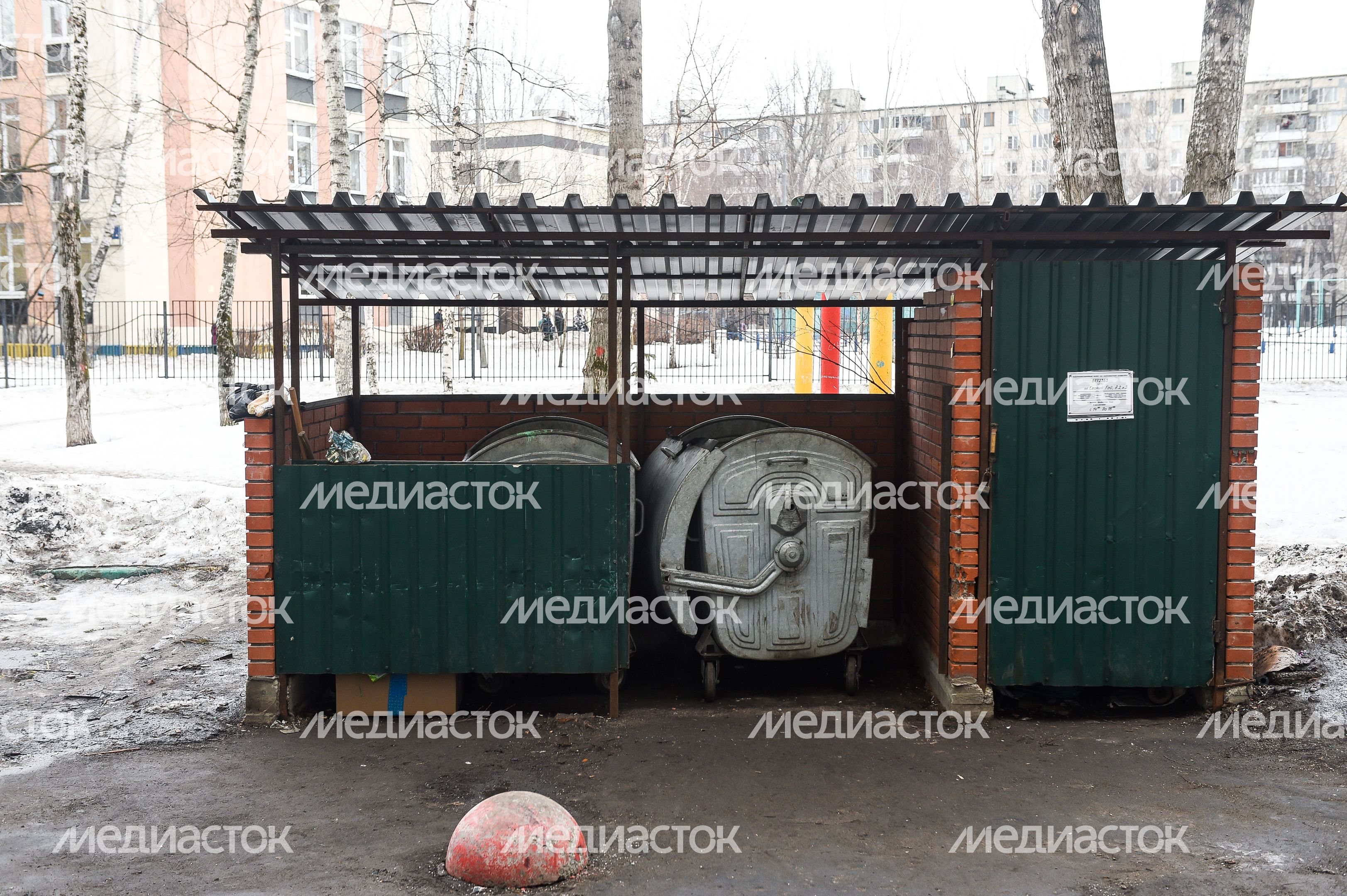 Места сбора Бытовых отходов в Москве