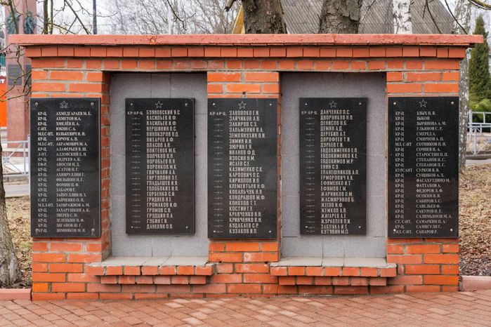 Мемориал советским солдатам в п. Дорохово Рузского округа