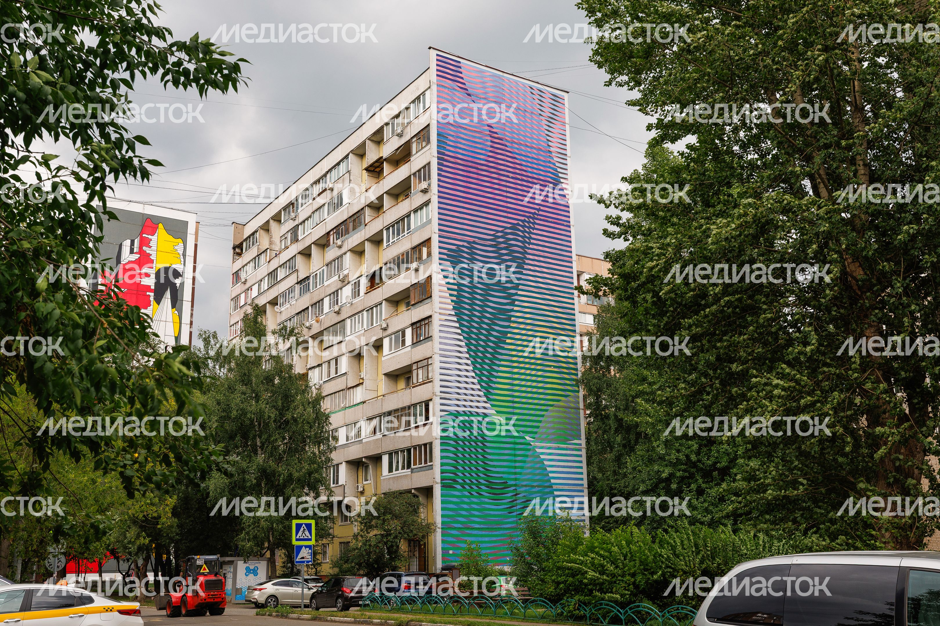 Муралы в Железнодорожном, Балашиха