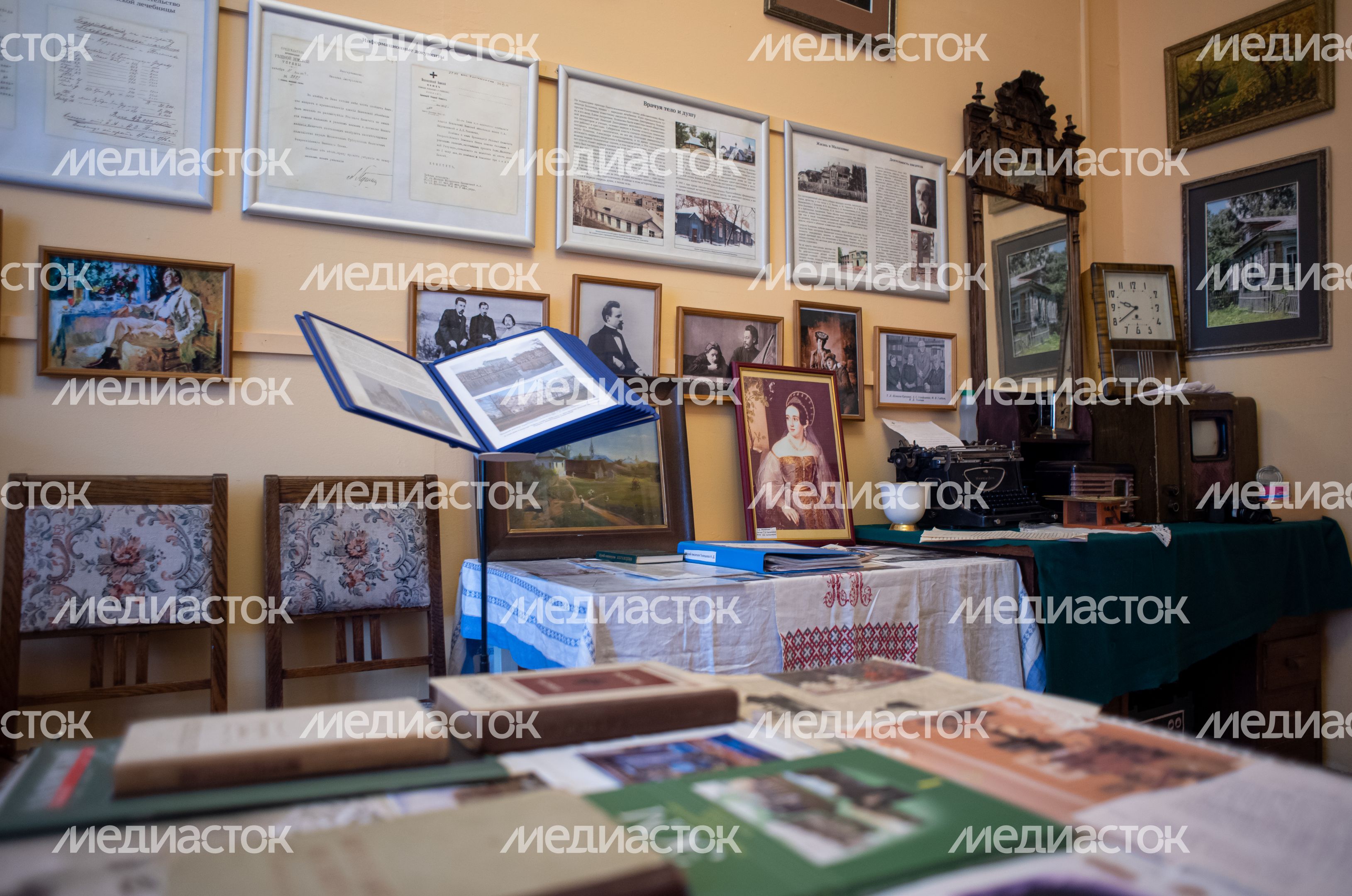 Музей Телешова и Кабинет минералов и окаменелостей в Пантелеимоновском Благовесте