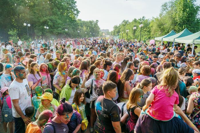 День защиты детей в Центральном парке культуры и отдыха в Люберцах