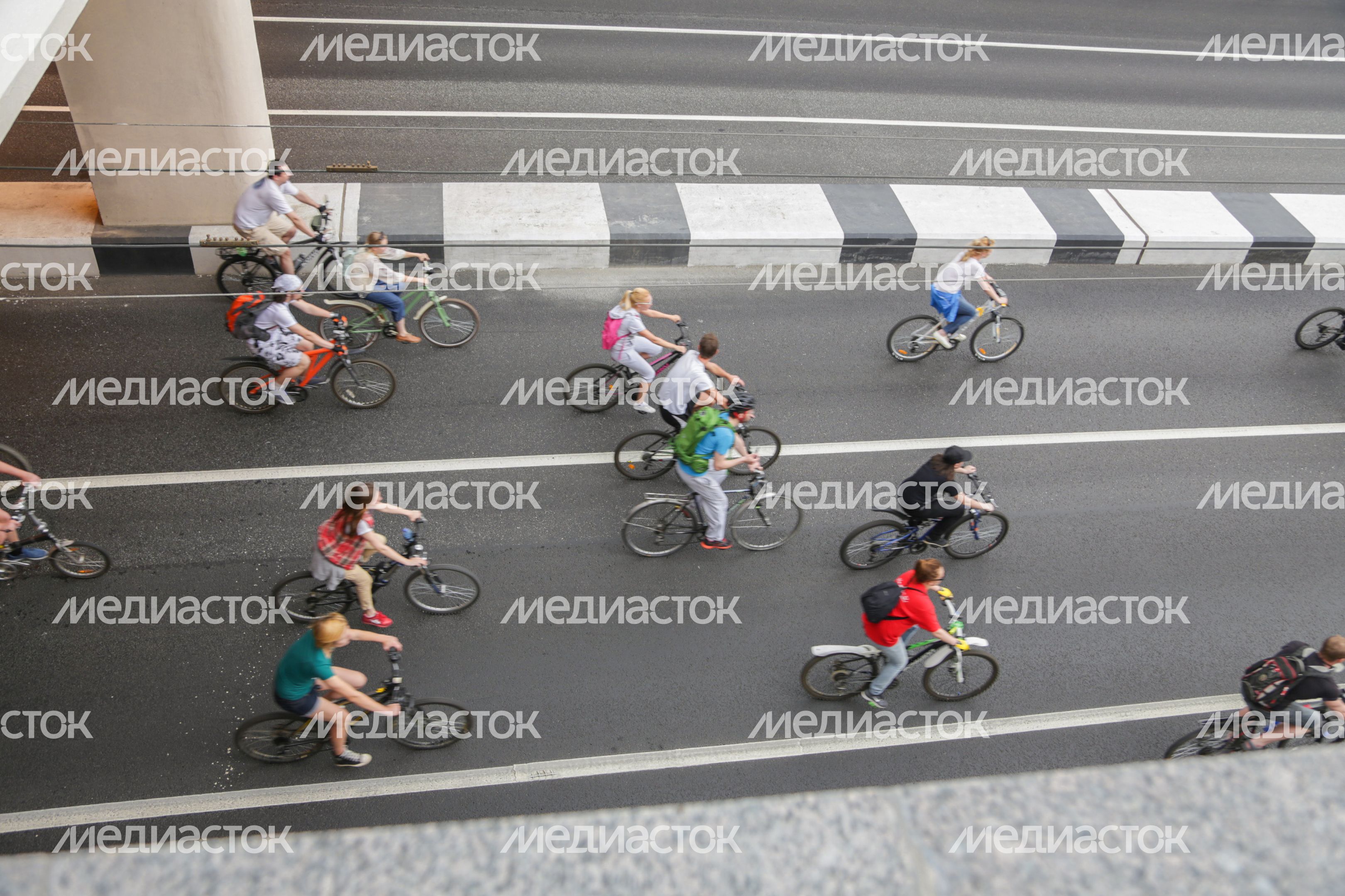 Велопарад в Москве