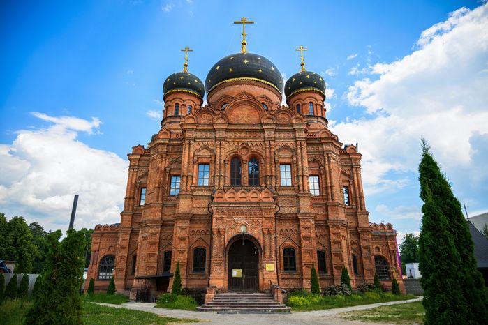 Гуслицкий Спасо-Преображенский мужской монастырь в городе Куровское Орехово-Зуевского округа