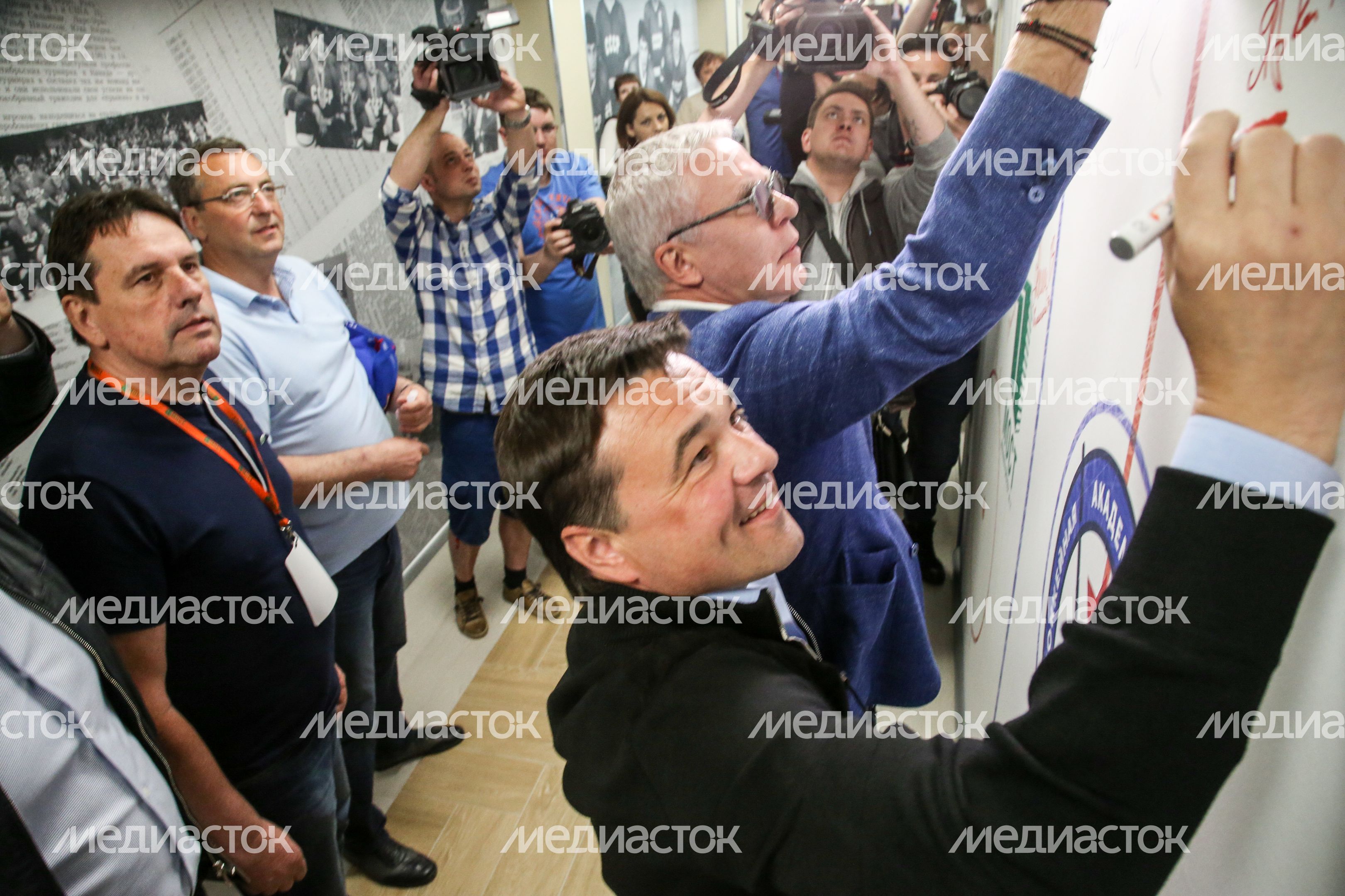 Андрей Воробьев посетил Домодедово с рабочим визитом