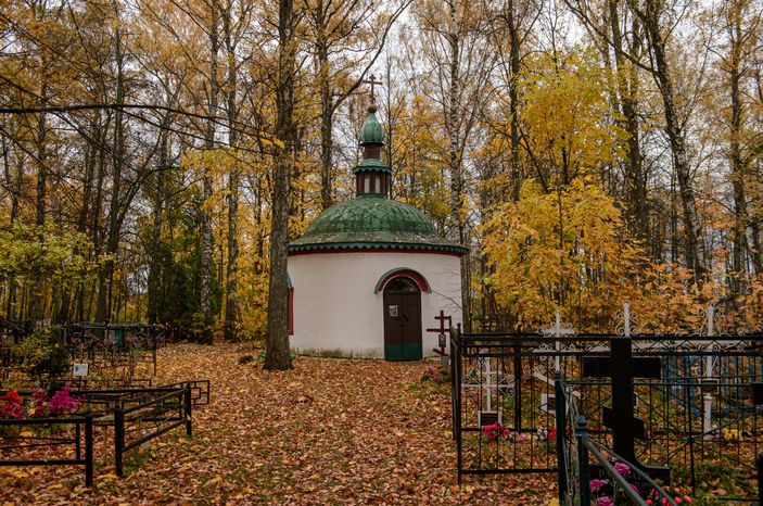 Осенние виды села Спас-Дощатый