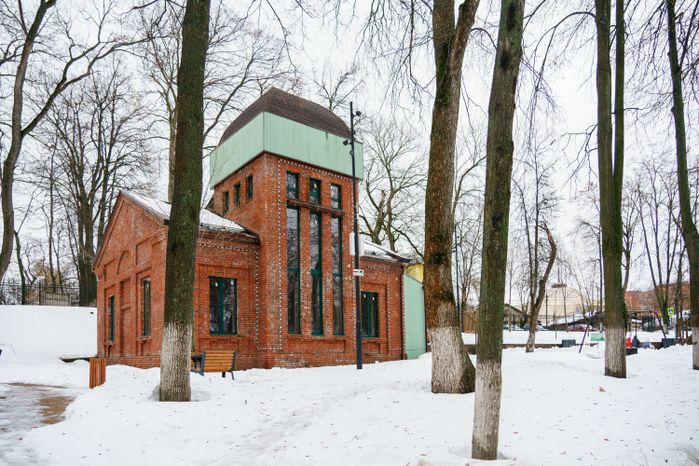 Раменский городской парк культуры и отдыха зимой