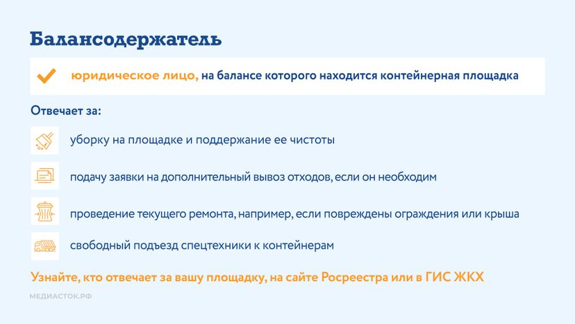 Кто отвечает за чистоту на контейнерной площадке горизонталь 03