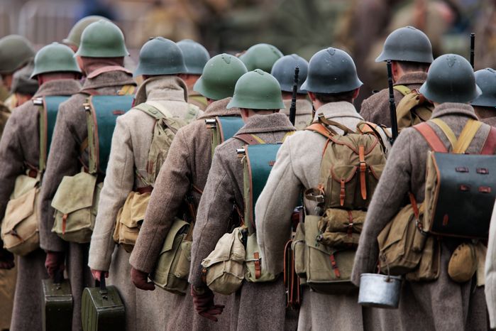 Военно-исторический фестиваль «Москва за нами. 1941 год» на Бородинском поле