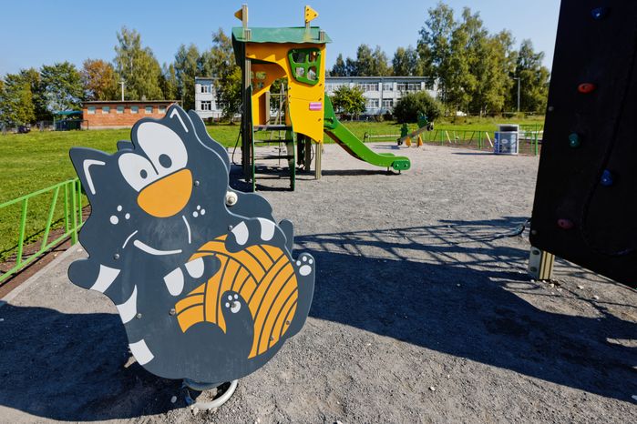 Детская площадка в Малеевке округа Клин