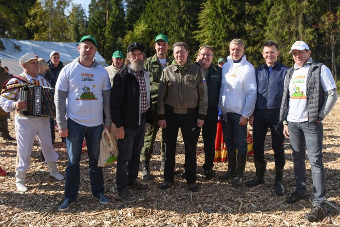 Ежегодная экологическая акция «Наш лес. Посади свое дерево» в Одинцовском городском округе