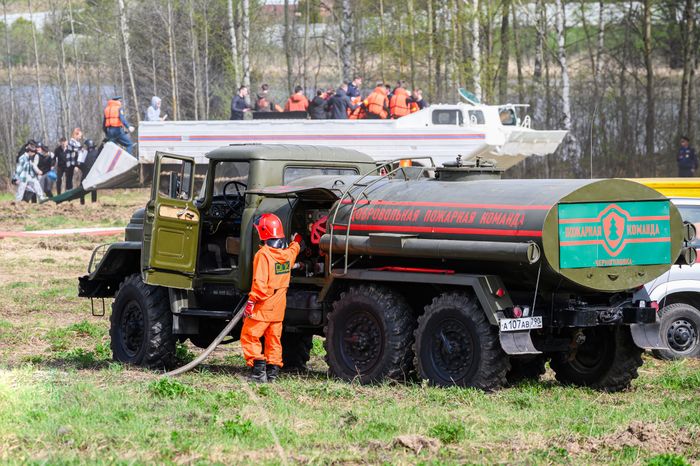 Командно-штабные учения по тушению пожаров в Богородском городском округе