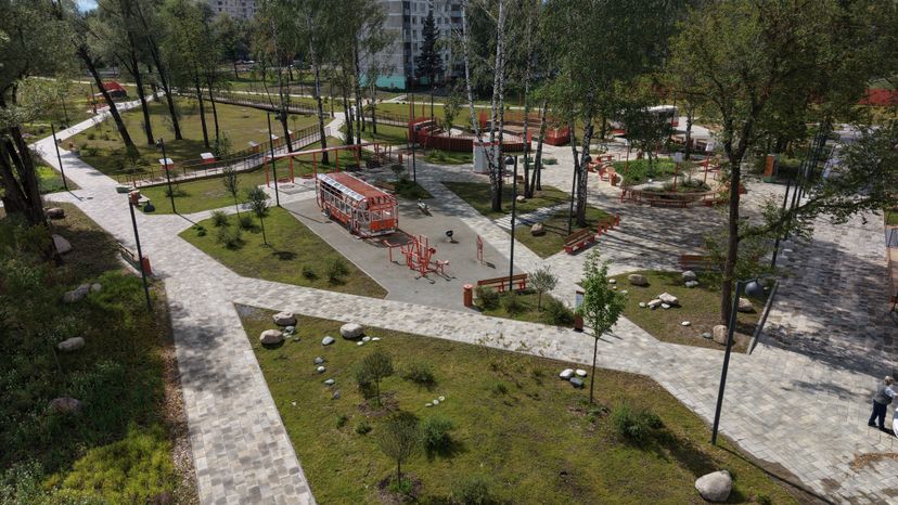 Благоустройство парка "ЛиАЗ" в Ликино-Дулеве