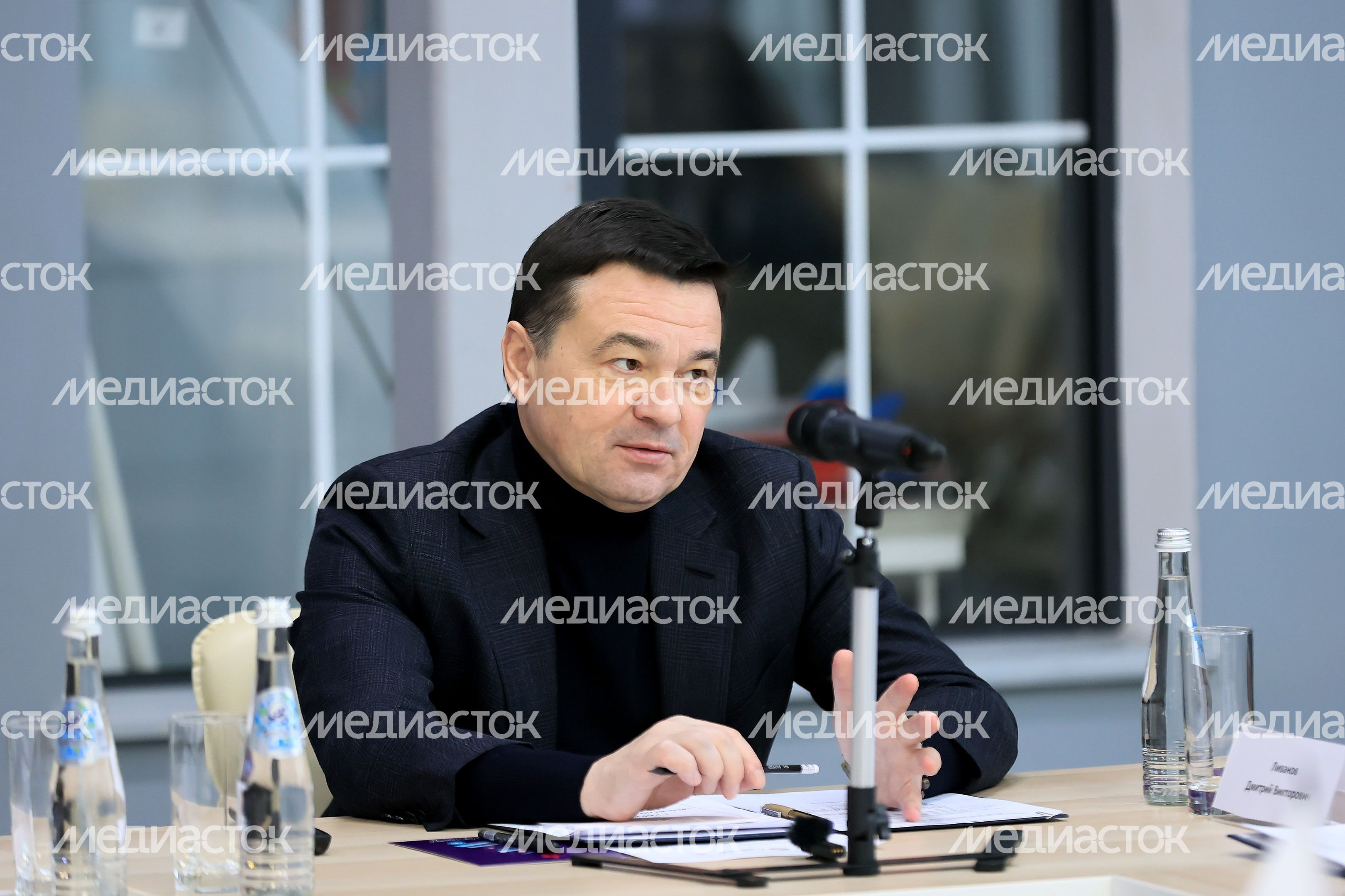 Проверка хода работ в будущем кампусе для проживания и детском технопарке на базе Физтех-лицея им. П.Л. Капицы Губернатором Подмосковья