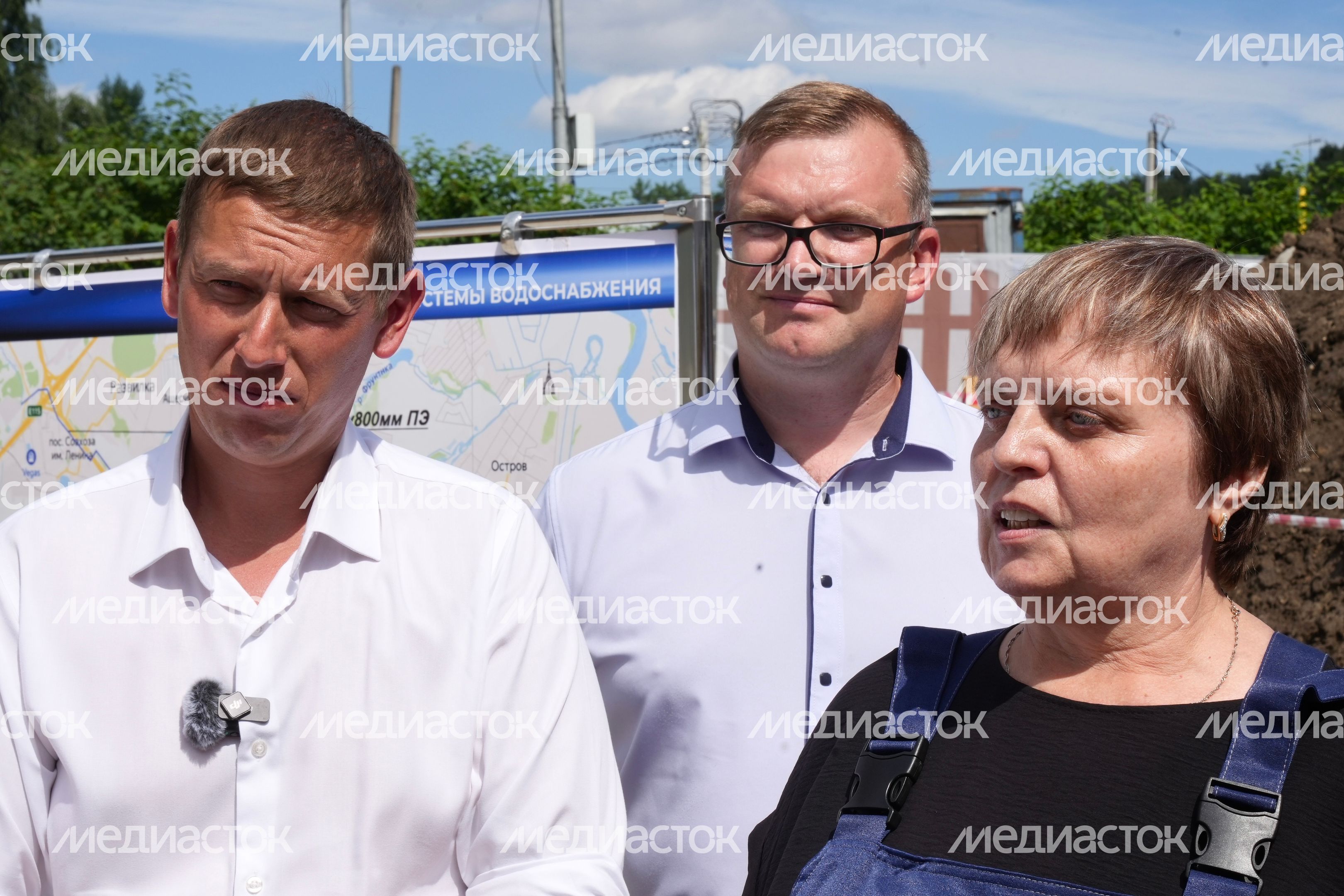 Андрей Воробьев проверил ход работ по реконструкции коллектора в Видном