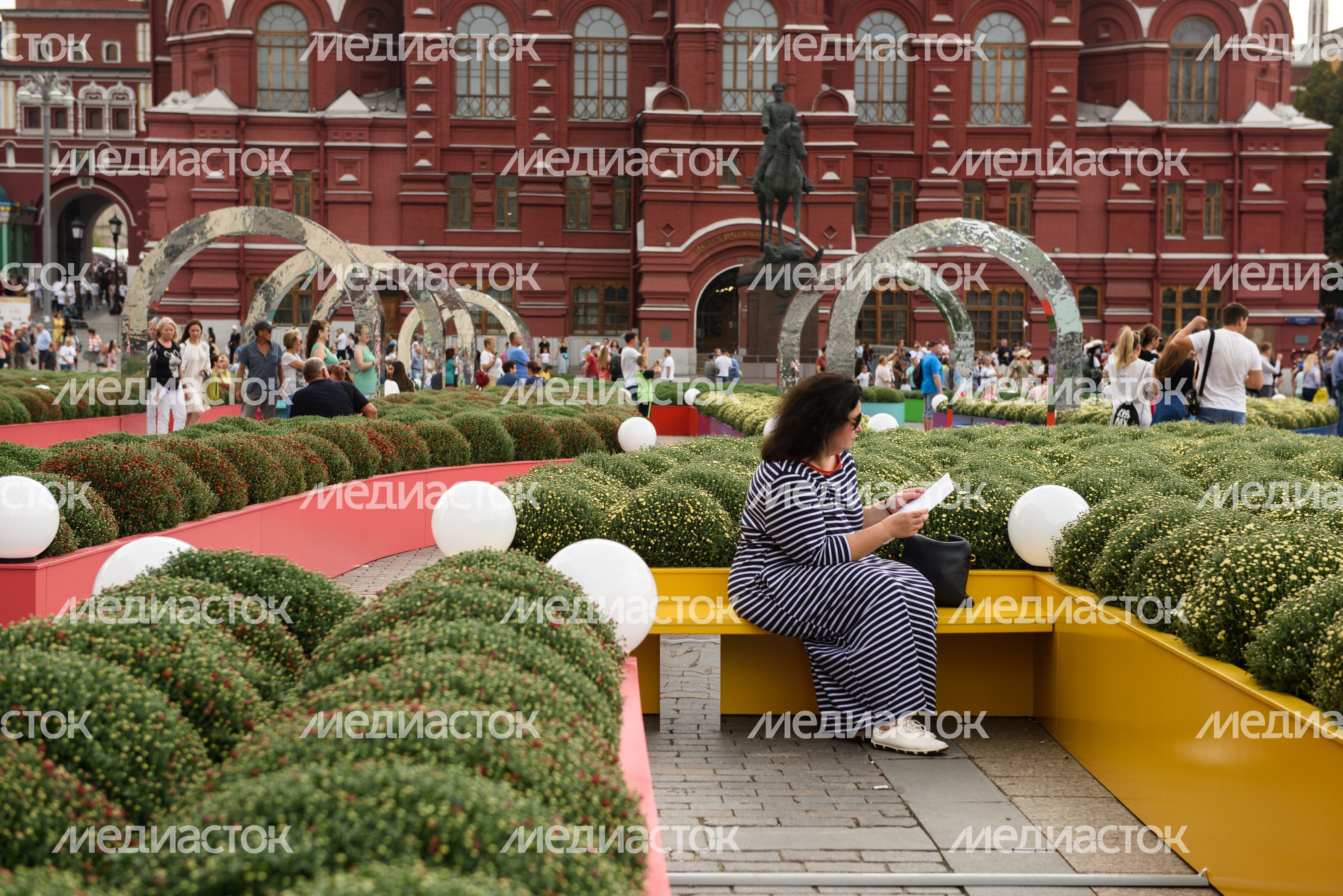 Открытие фестиваля «Цветочный джем» в Москве