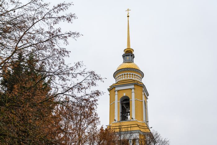 Осенние виды Коломны в Подмосковье