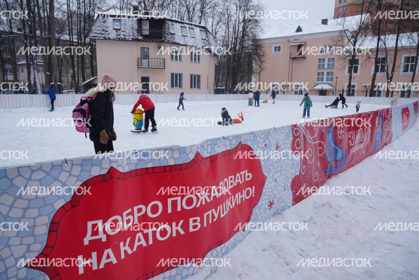 Проверка Губернатором Центрального парка культуры и отдыха в Пушкино