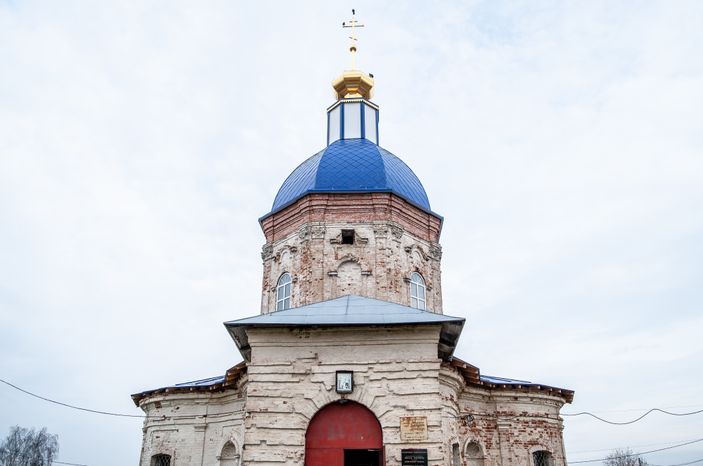 Храм Николая Чудотворца в посёлке Буденовец