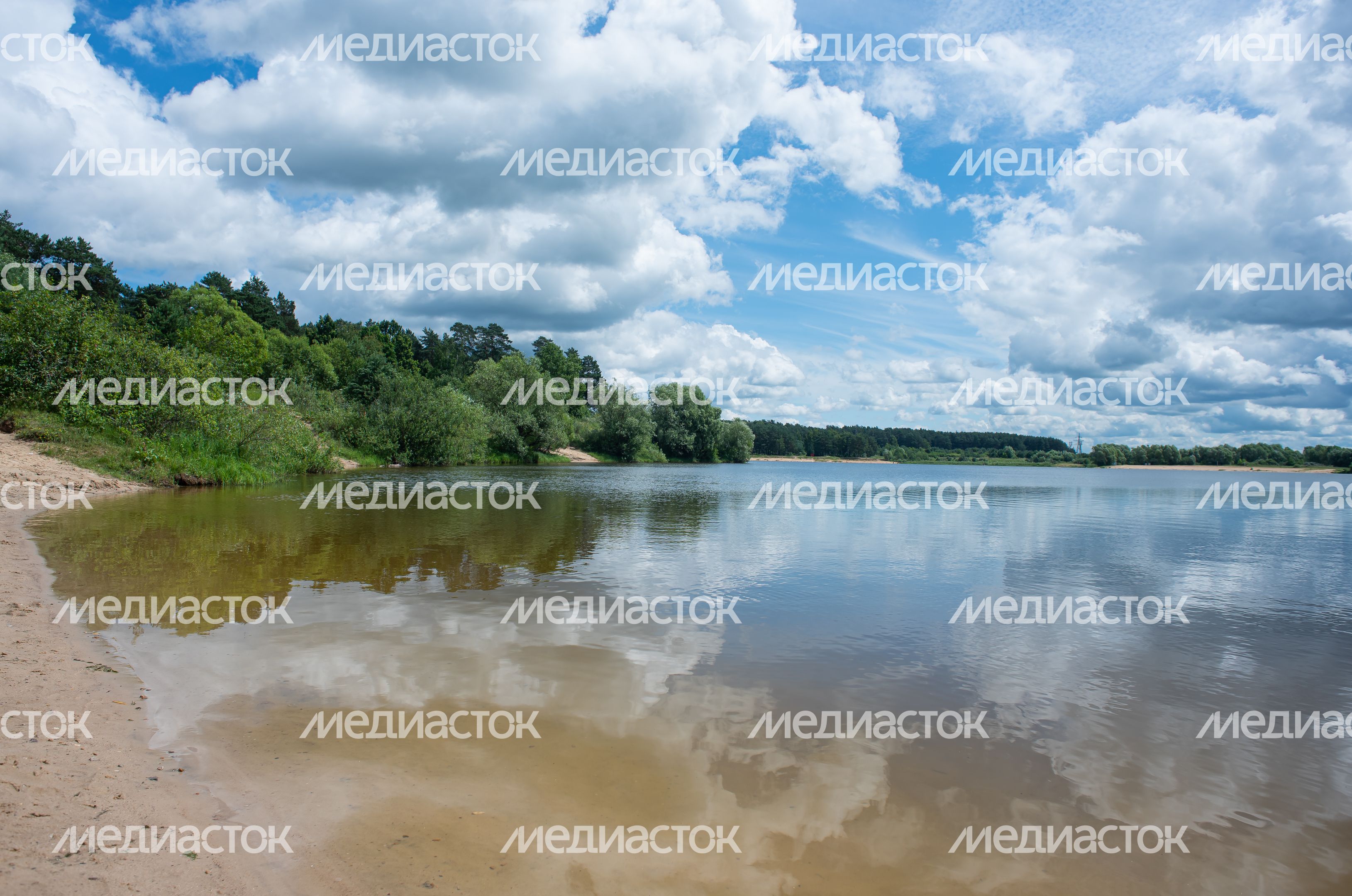 Летние виды города Протвино