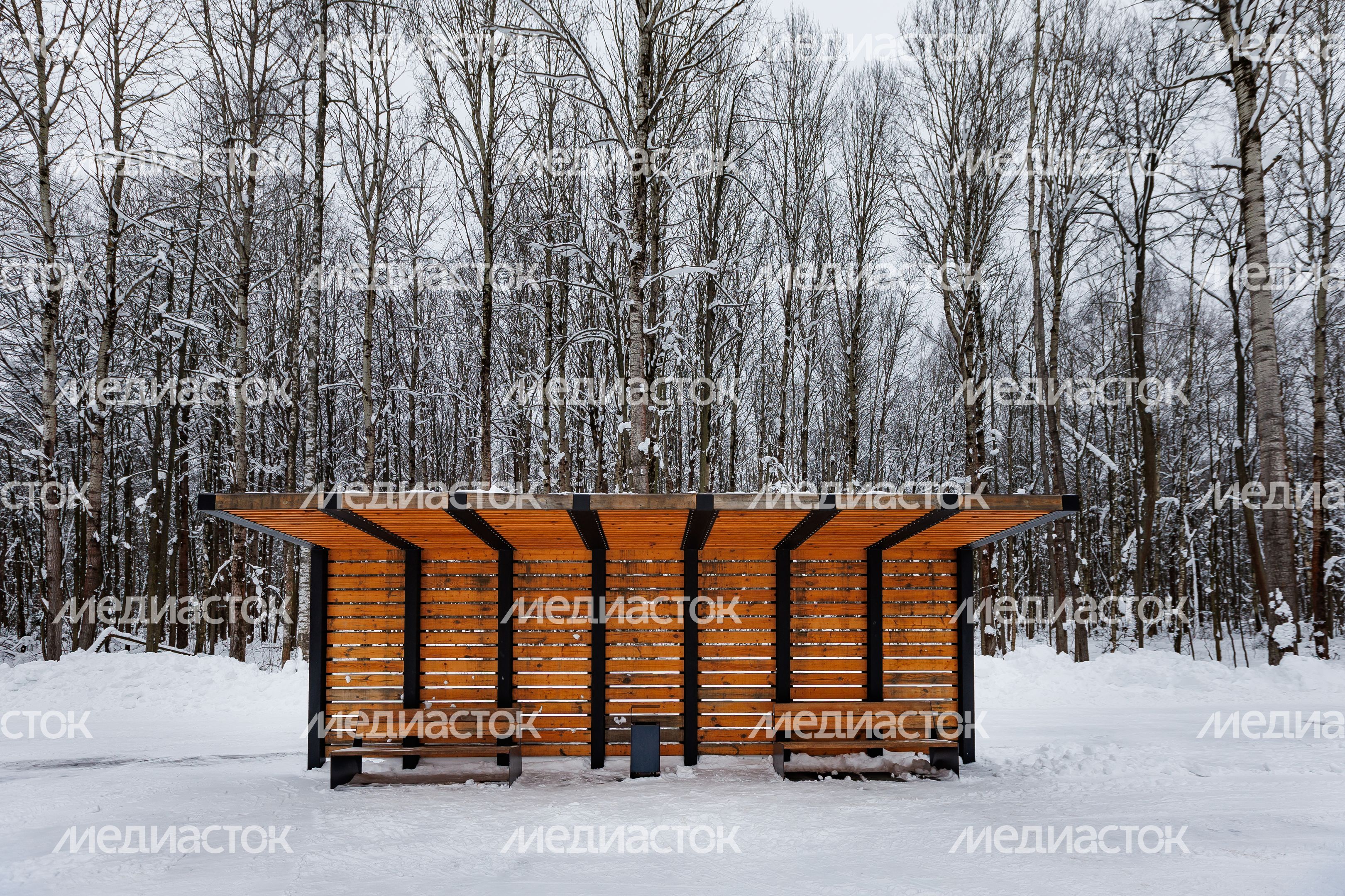 Парк "Авангард" в Электростали. Зима Парк "Авангард" в Электростали. Зима