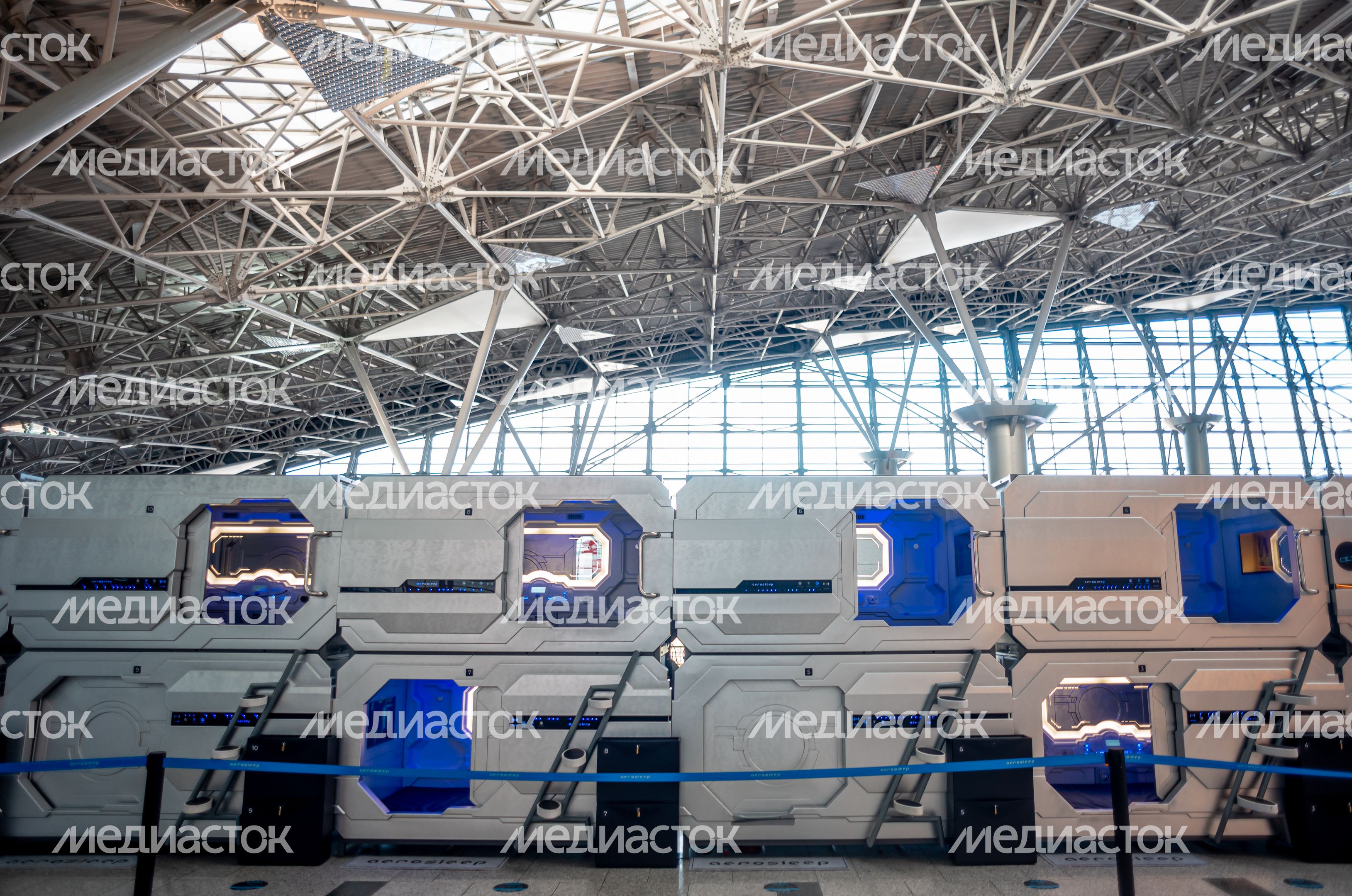 Виды Капсульного отеля Aerosleep в аэропорту Внуково Виды Капсульного отеля Aerosleep в аэропорту Внуково