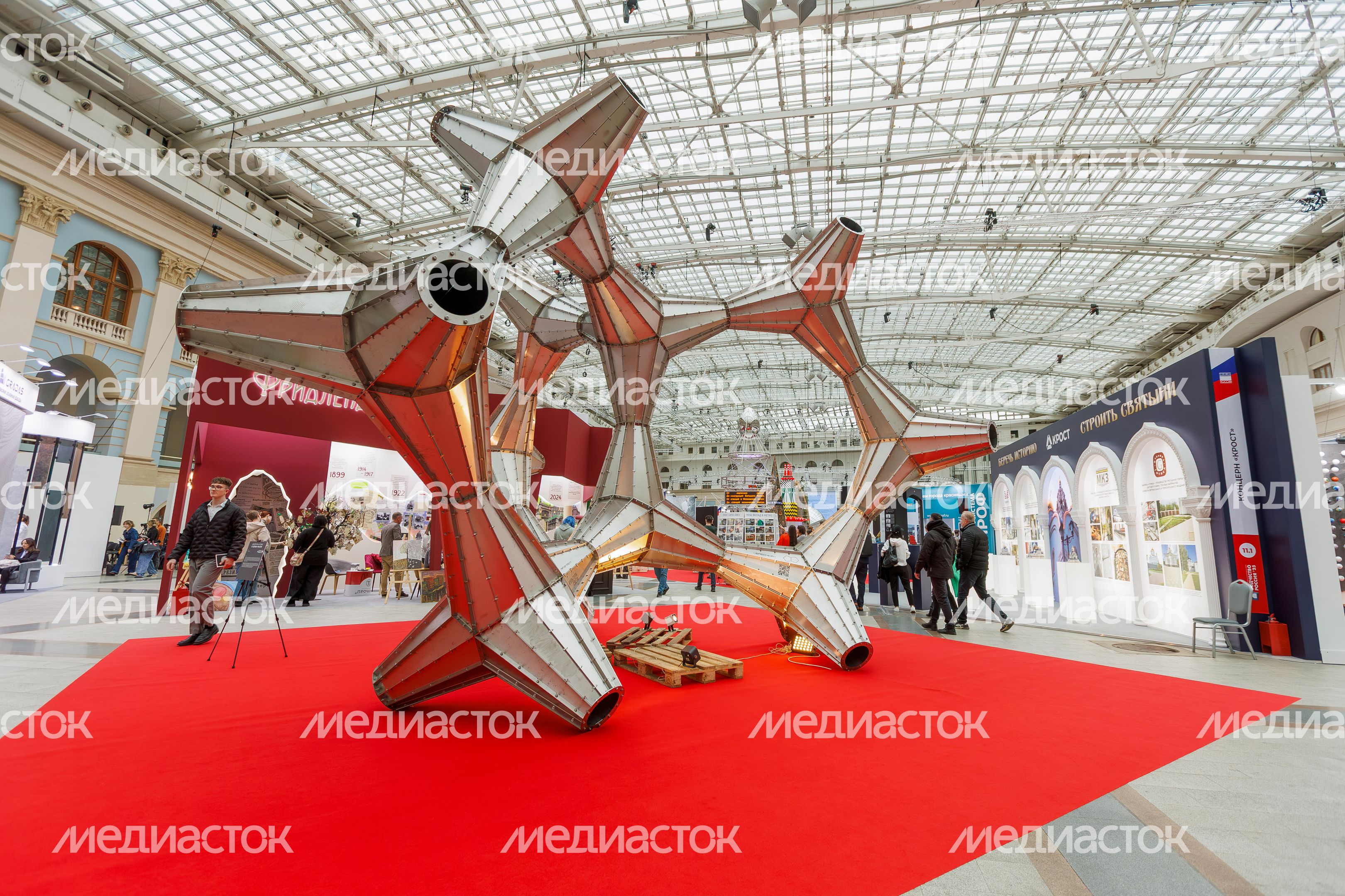 Выставка на Международном архитектурном фестивале «Зодчество-2025»