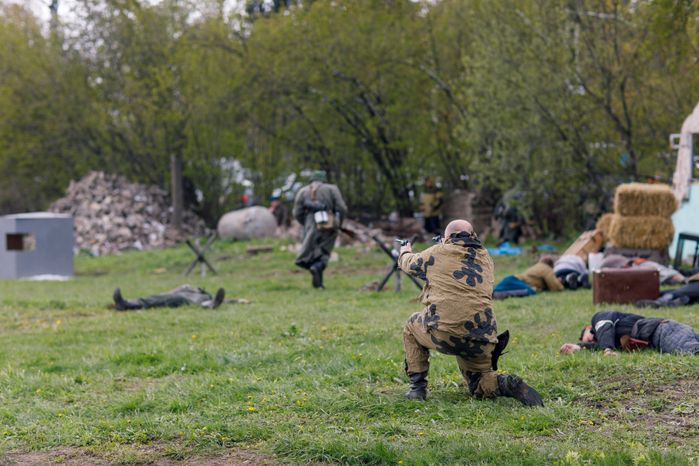Военно-историческая реконструкция "Третий удар. Освобождение Крыма"