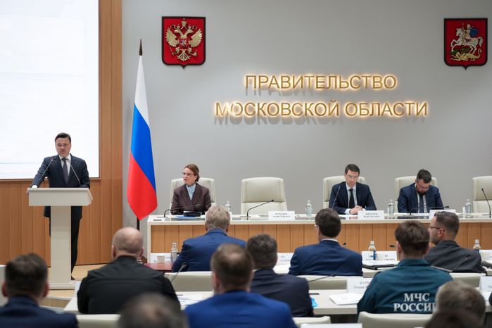 Заседание Совета при полномочном представителе президента РФ в ЦФО в Подмосковье