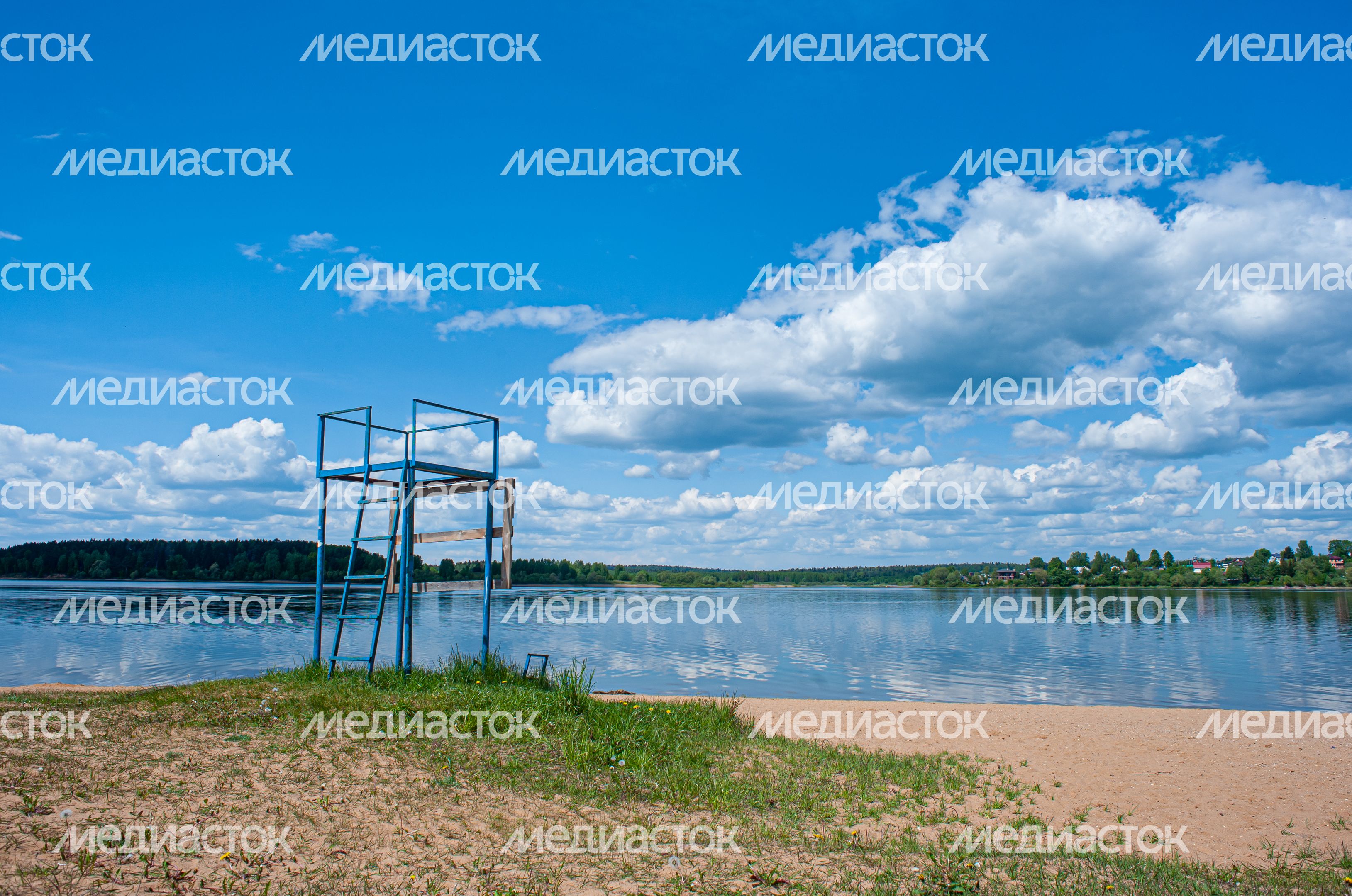 Весенние виды города Руза
