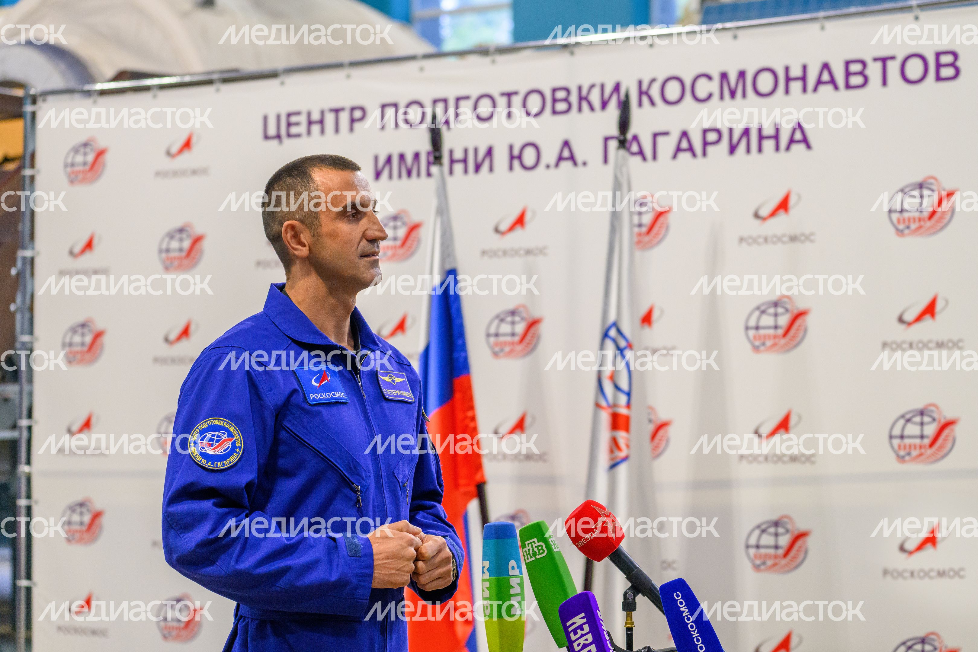 Космонавт Роскосмоса Сергей Тетерятников на комплексной тренировке в Центре подготовки космонавтов Звездного городка Космонавт Роскосмоса Сергей Тетерятников на комплексной тренировке в Центре подготовки космонавтов Звездного городка