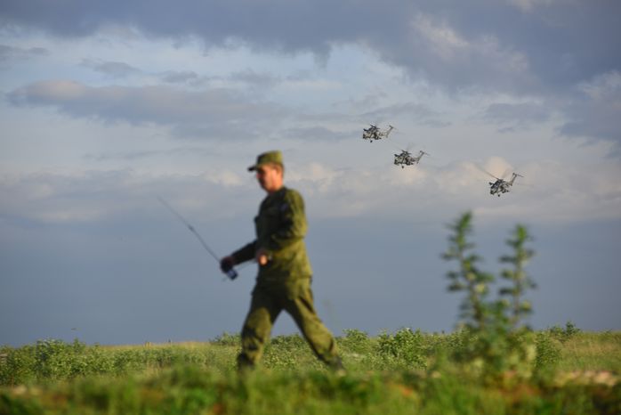 Международный военно-технический форум «Армия-2015». Динамический показ