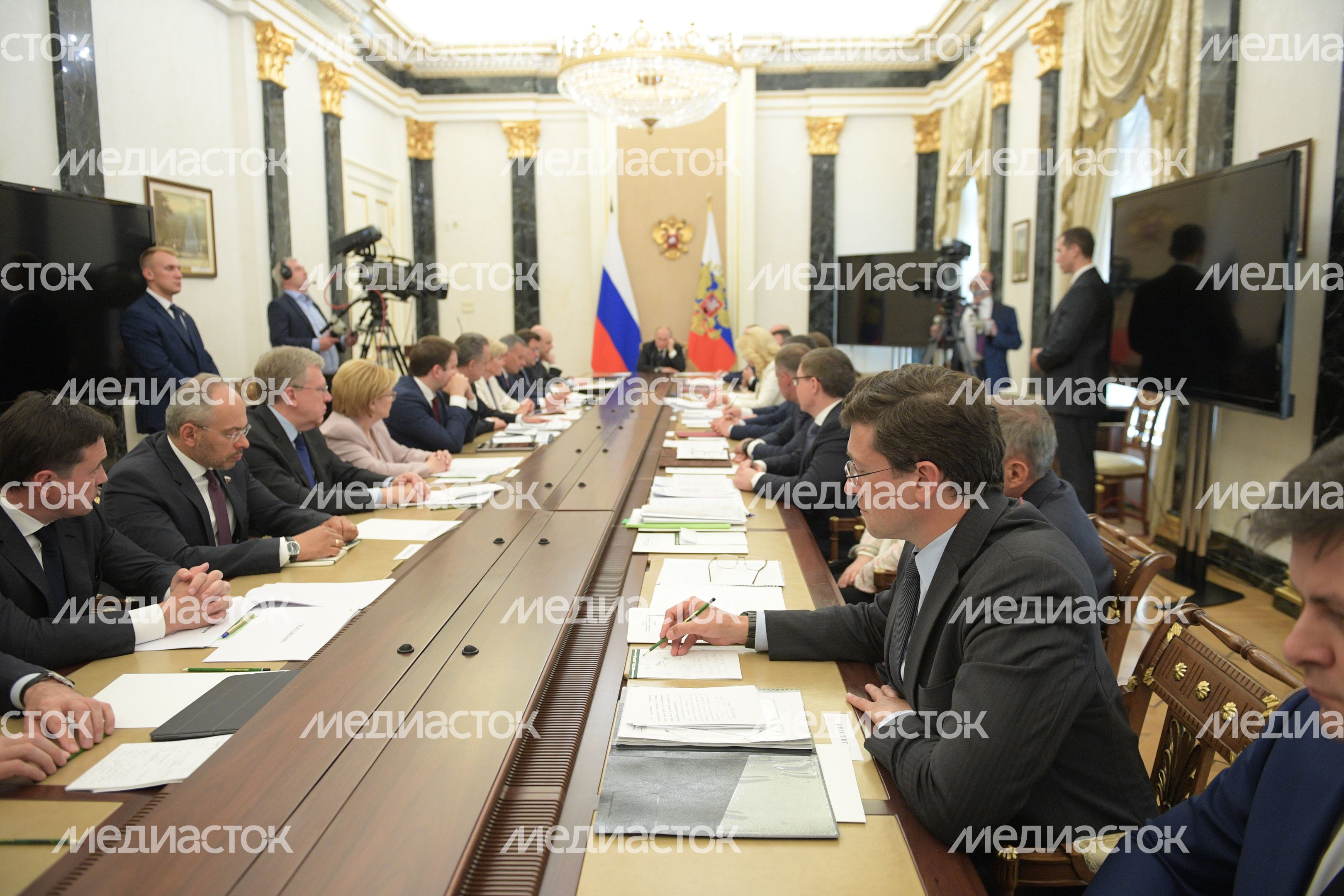Совещание Президента Российской Федерации с членами Правительства