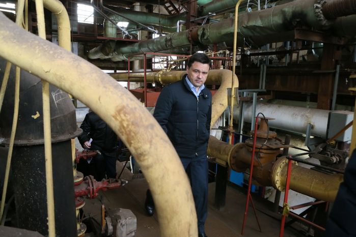 Андрей Воробьев посетил с рабочим визитом Рошаль