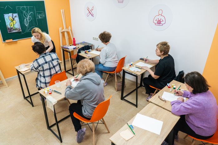 Новый клуб "Активное долголетие" в Павшинской Пойме