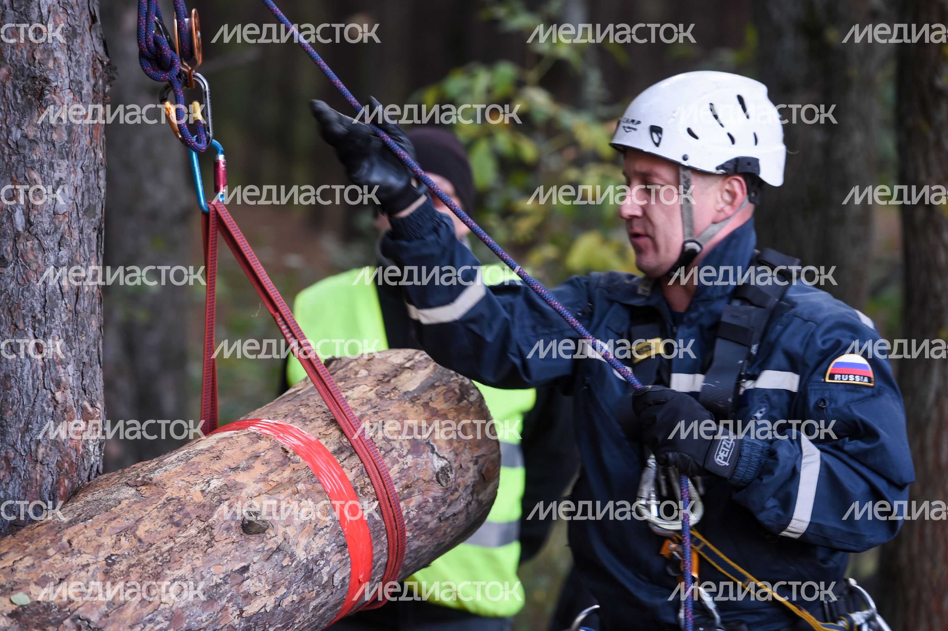 Соревнования спасателей прошли в Лыткарино