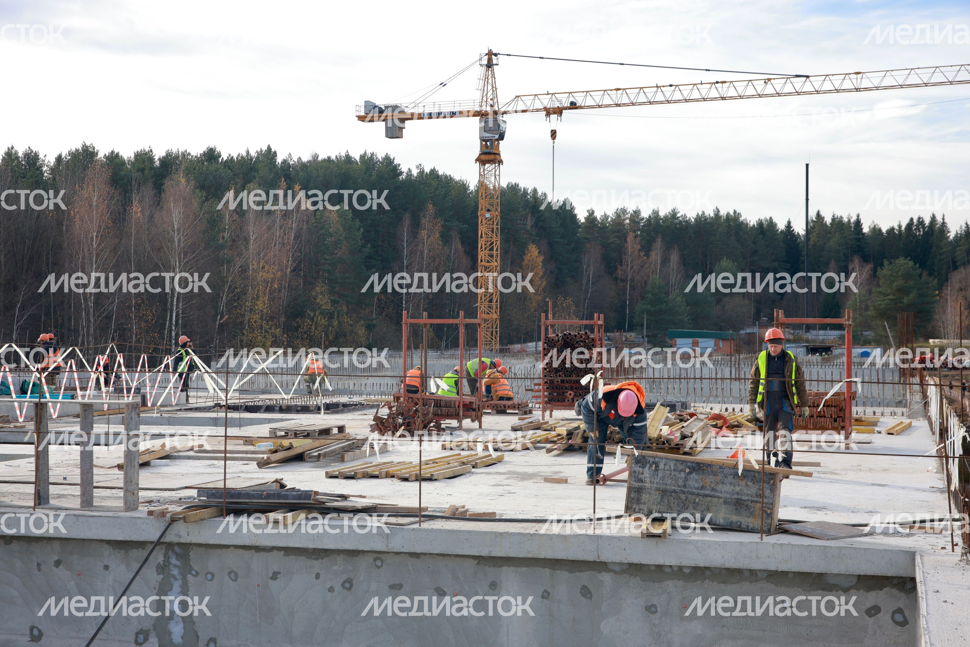 Реконструкция очистных сооружений в Звенигороде