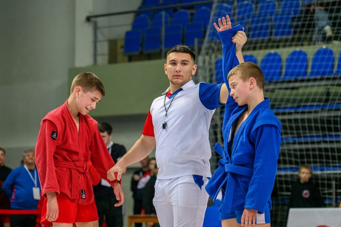 Всероссийские соревнования по самбо среди юношей и девушек в Люберцах