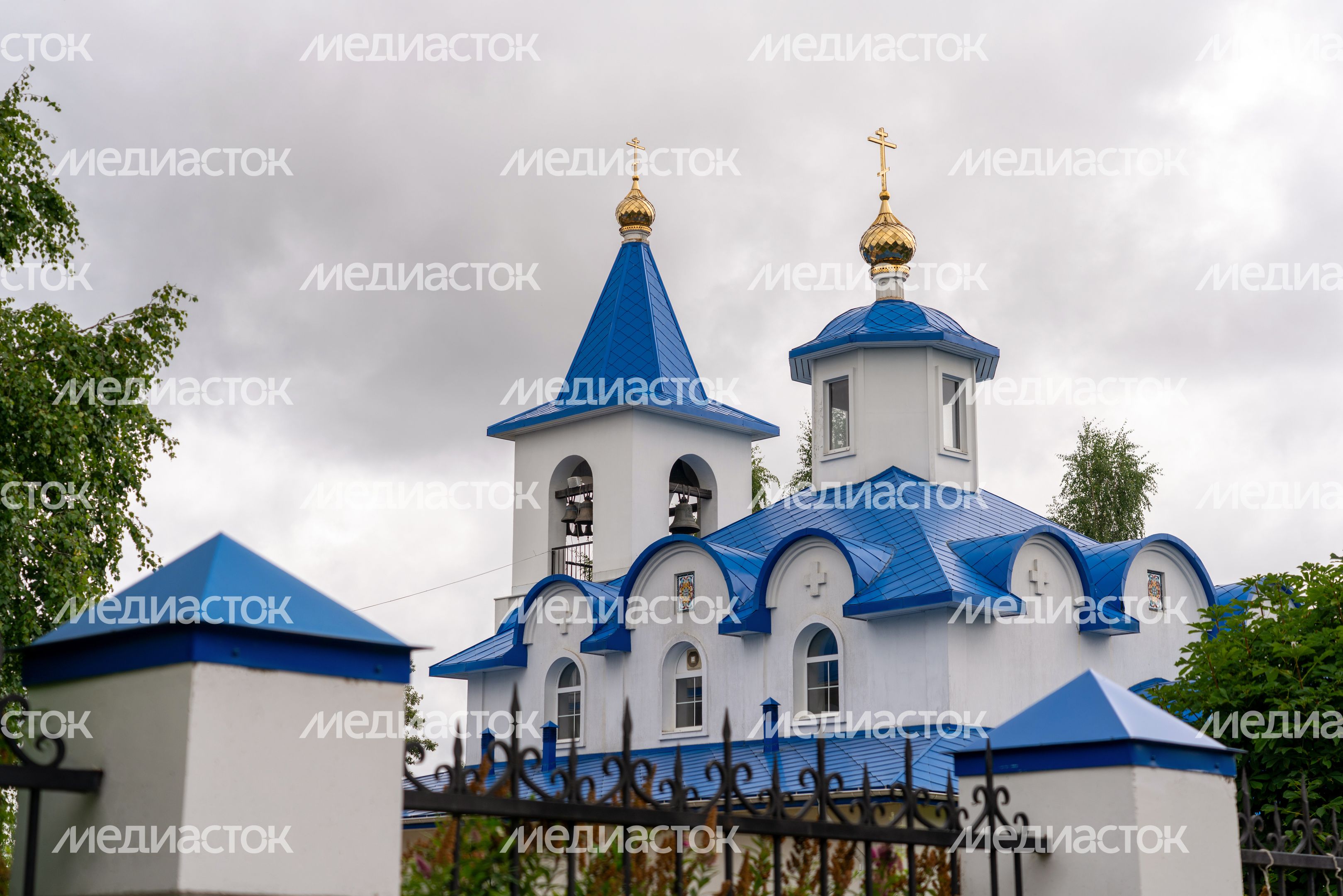 Церковь Покрова Пресвятой Богородицы в деревне Новая округа Солнечногорск