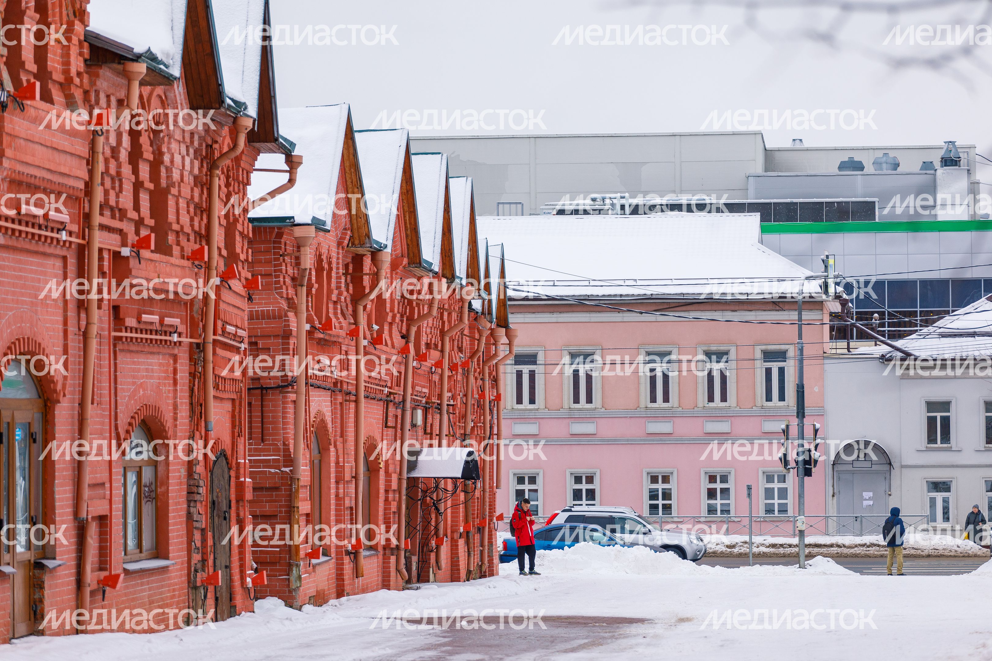 Клин. Виды города. Зима Клин. Виды города. Зима