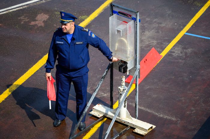 Конкурс профмастерства среди пожарных и спасателей в Подольском центре подготовки МЧС