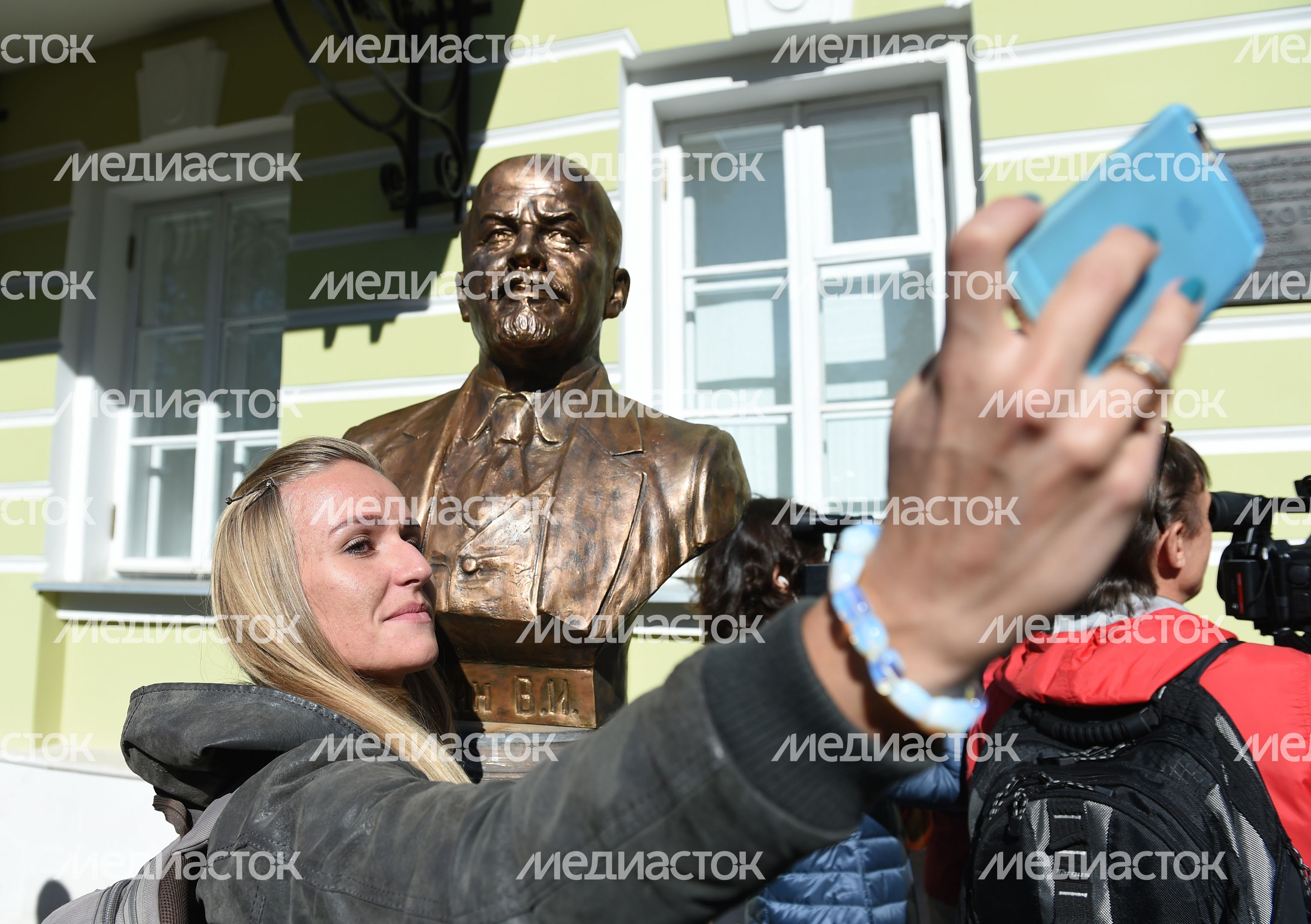 Открытие Аллеи правителей в Москве