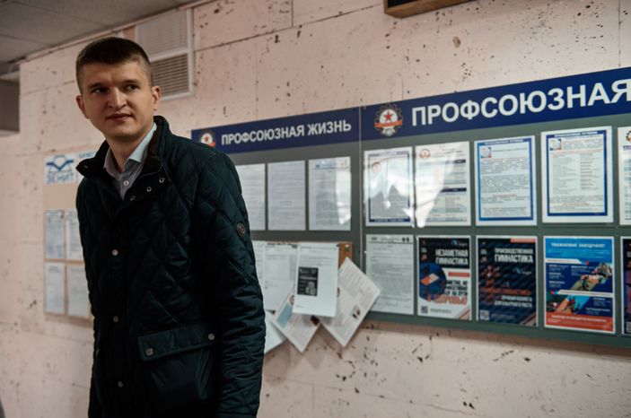 Рабочие моменты завода «Зенит»