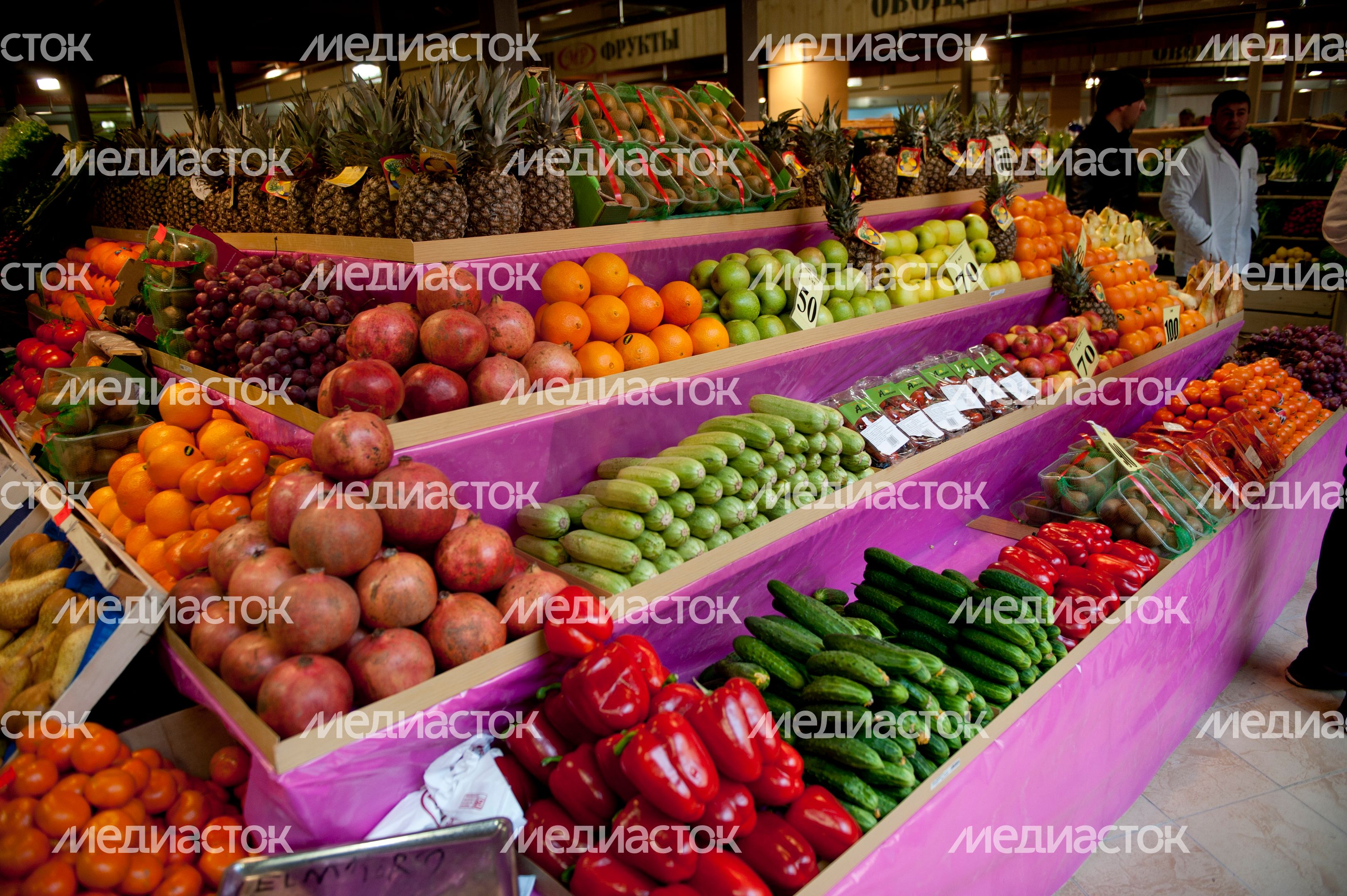 Открытие Москворецкого рынка в Москве