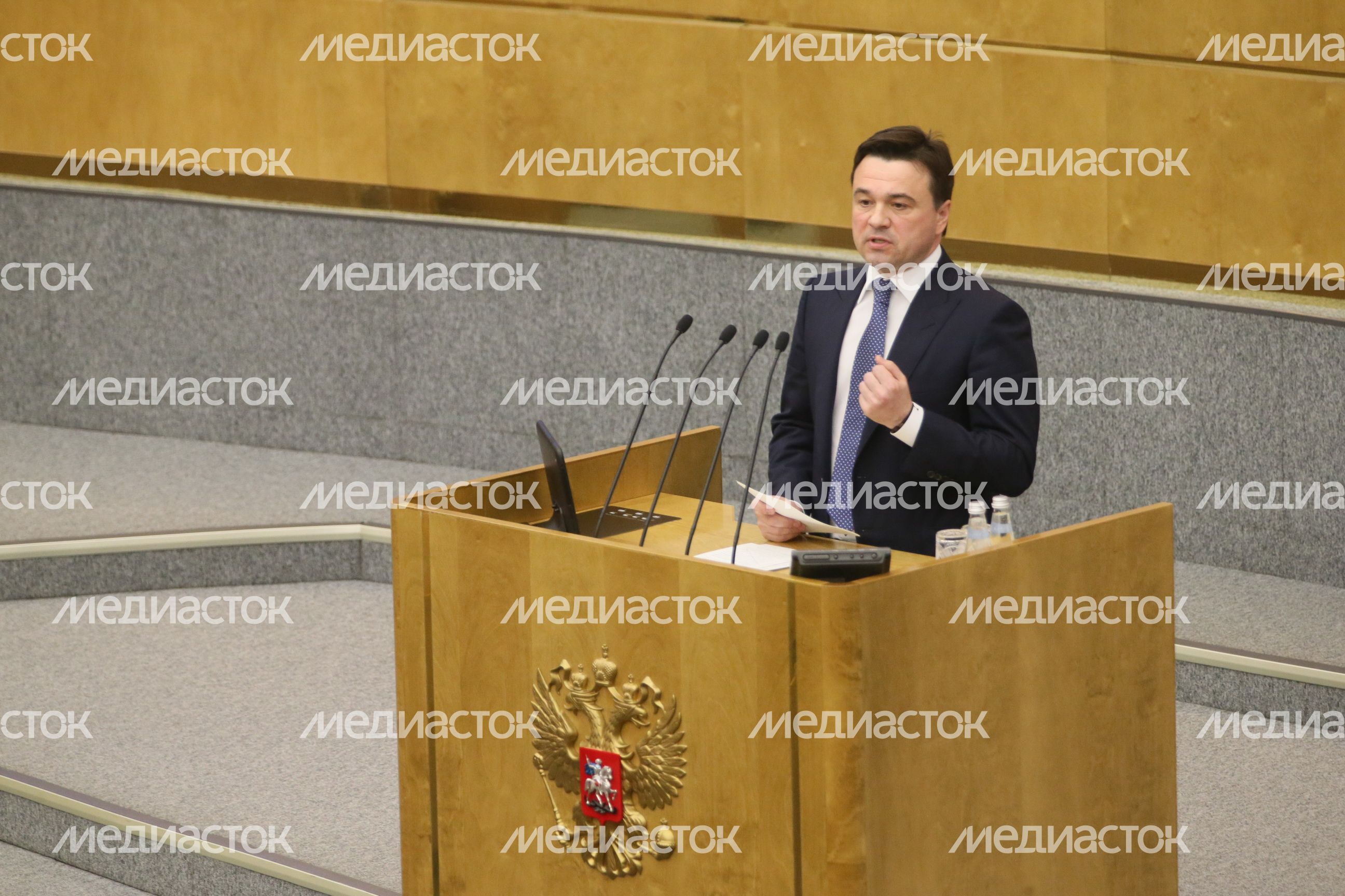 А. Воробьев выступил на парламентских слушаниях в Госдуме РФ