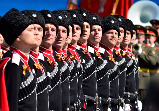 Генеральная репетиция парада Победы на Красной площади
