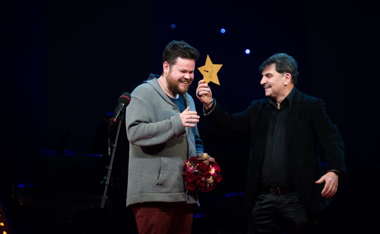 Церемония вручения премии «Звезда Театрала» в театре имени Вахтангова в Москве