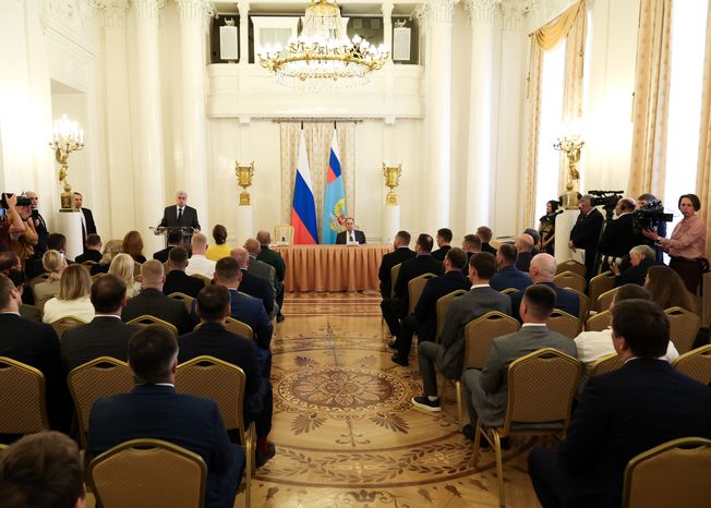 Церемония вручения дипломов ветеранам СВО
