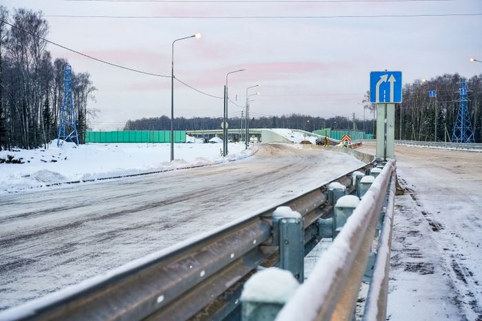 Третий этап Северного обхода Лобни завершили с опережением на год