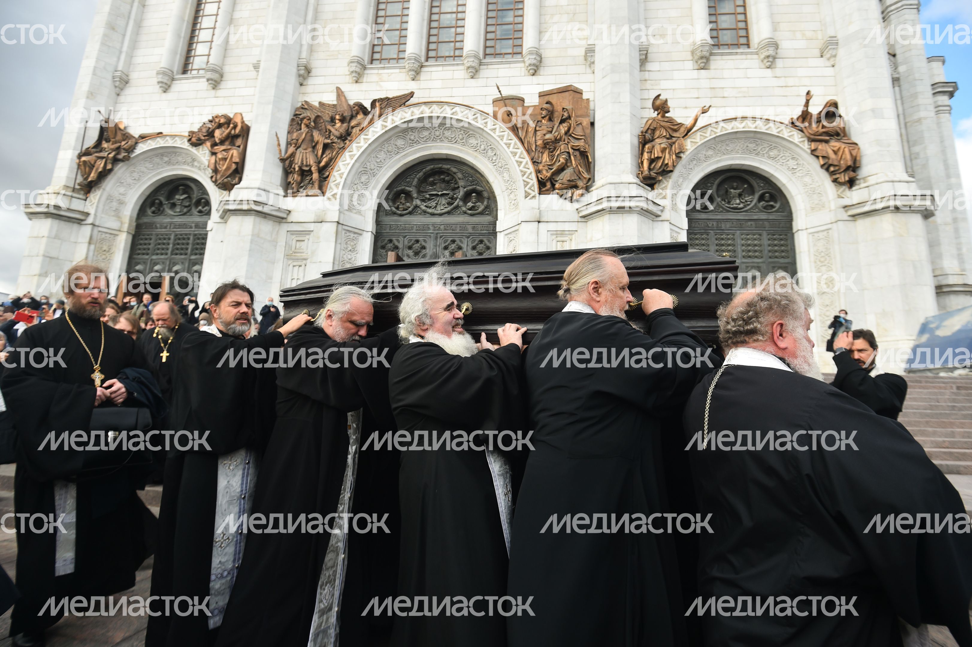 Отпевание протоиерея Димитрия Смирнова