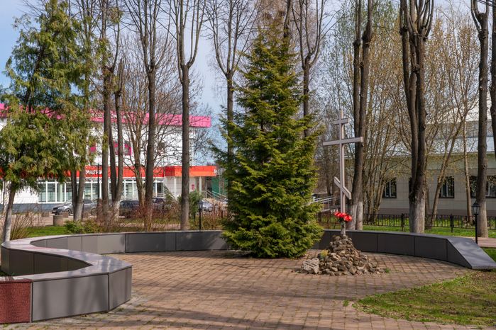 Мемориальный комплекс в Лотошино. Сквер Победы «Освобождение»